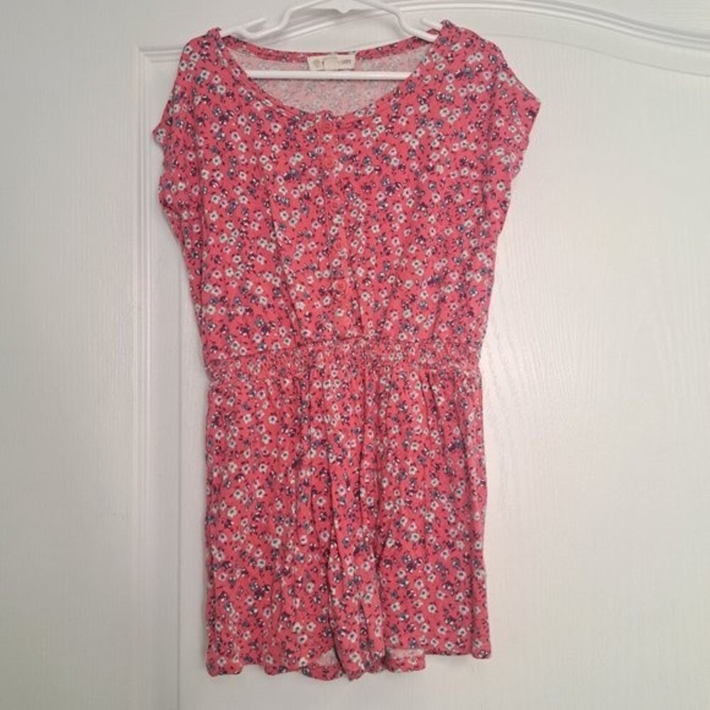 Tucker & Tate Pink Floral Romper
